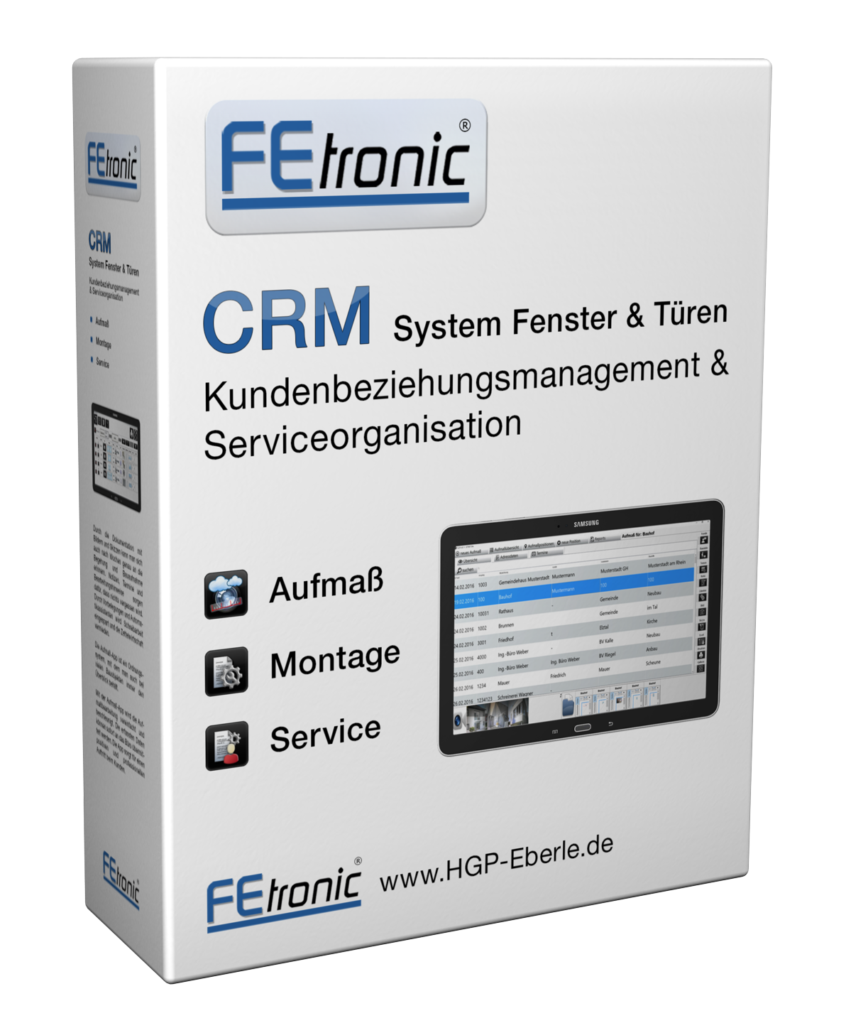 FEtronic CRM App