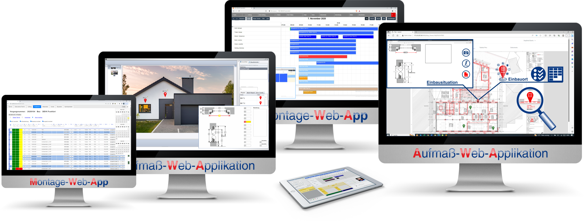 Aufma� Web Applikation Eberle