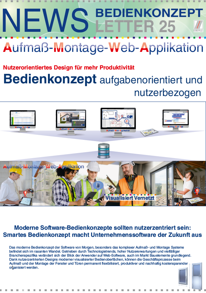 Bedienkonzept Fensteraufma