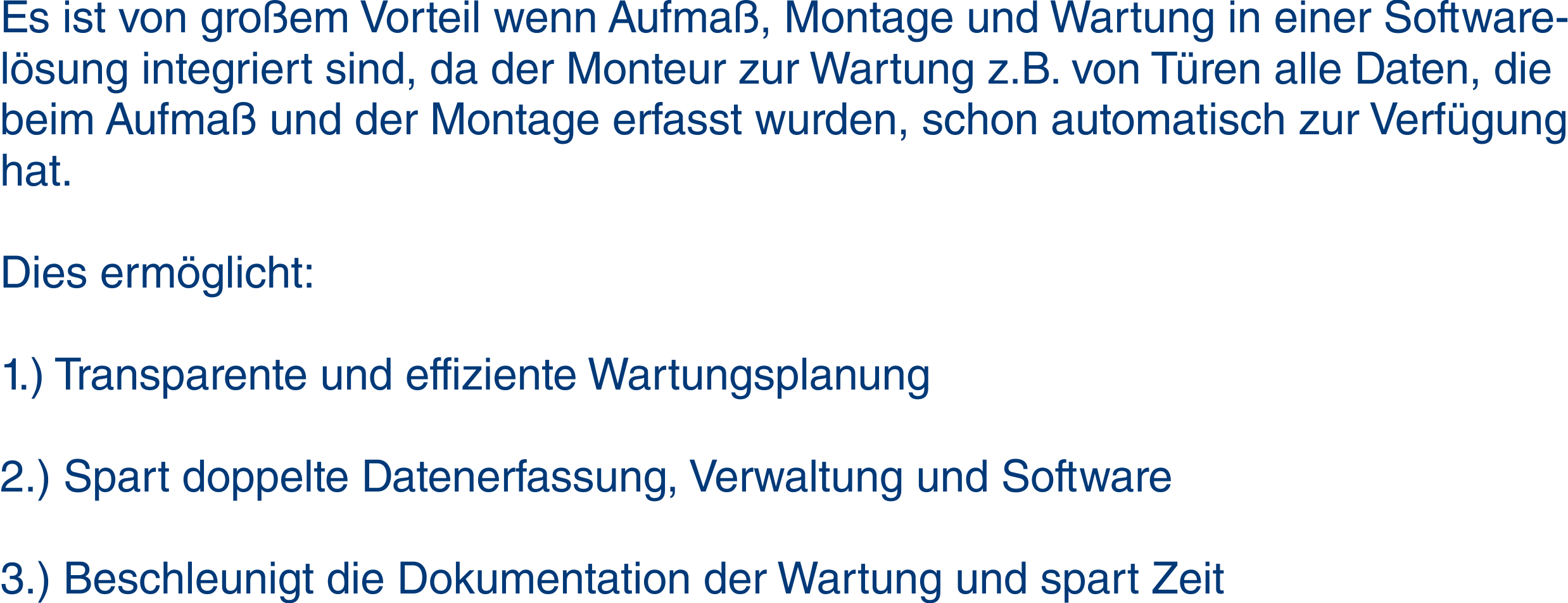 Vorteile Integrierte L�sung SaaS