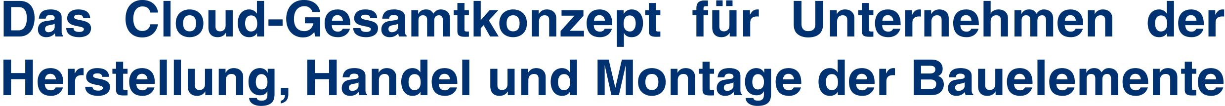 Cloud Konzept Aufma�