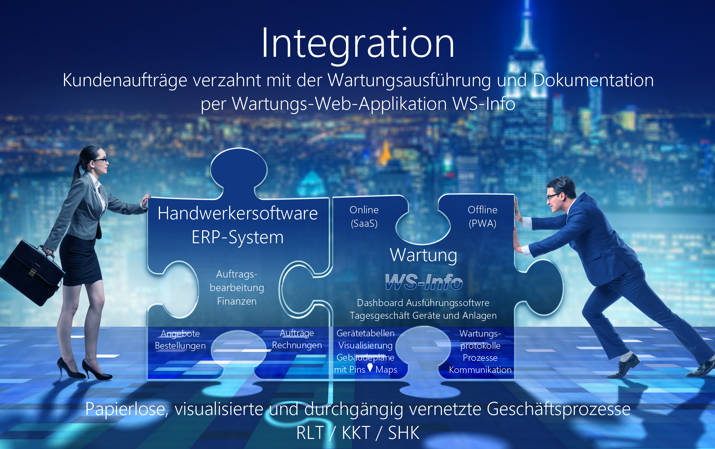 Integration ERP in WS-Info