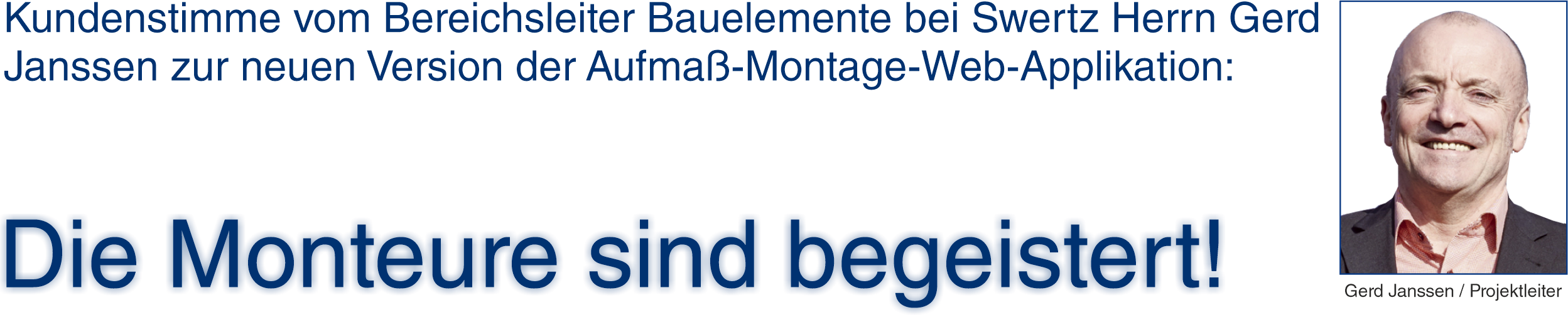 Kundenstimme Aufma