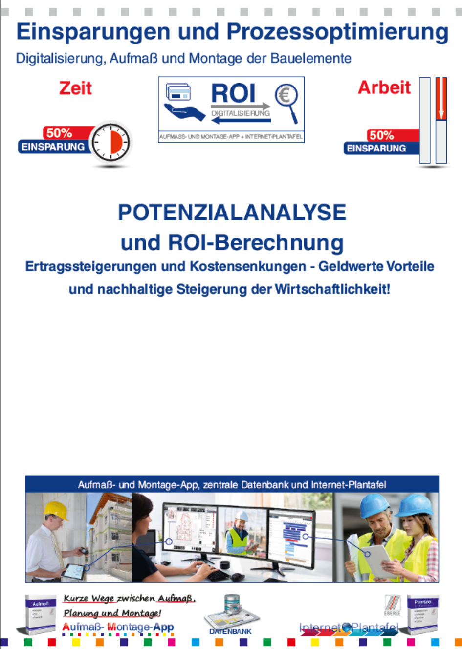 Einsparung Zeit Arbeit Aufma Bild