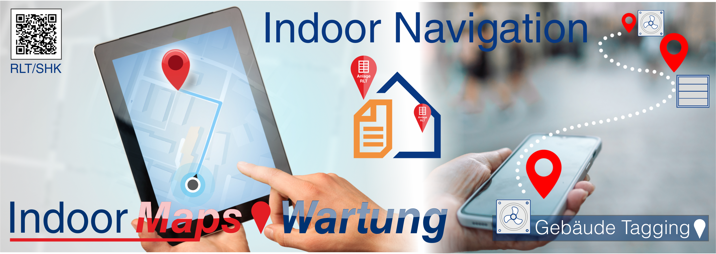 Indoor Maps Wartung RLT SHK