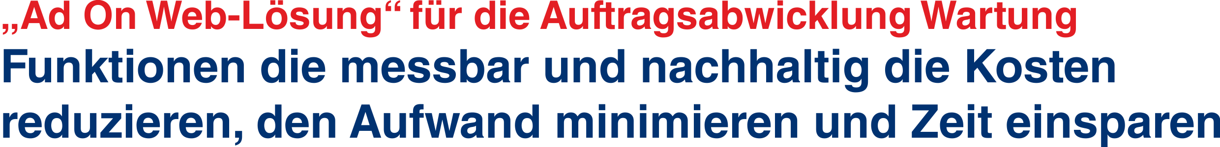 AD ON Lsung Wartung